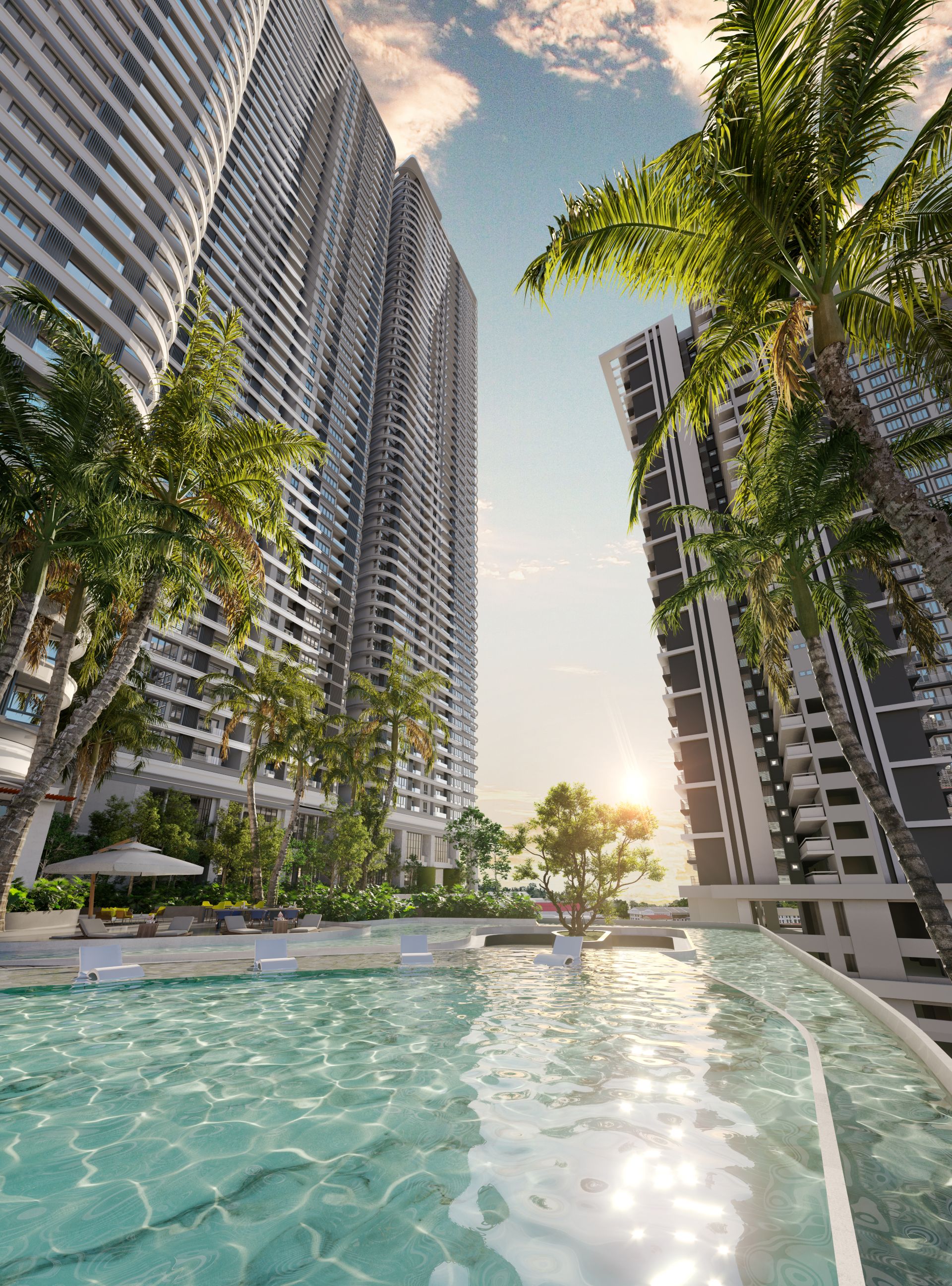 Infinity Pool with KL Skyline